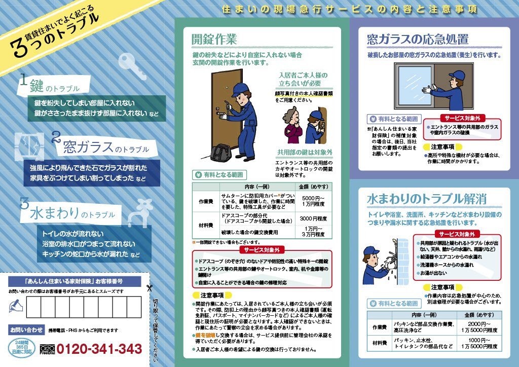 住まいの現場急行サービス詳細